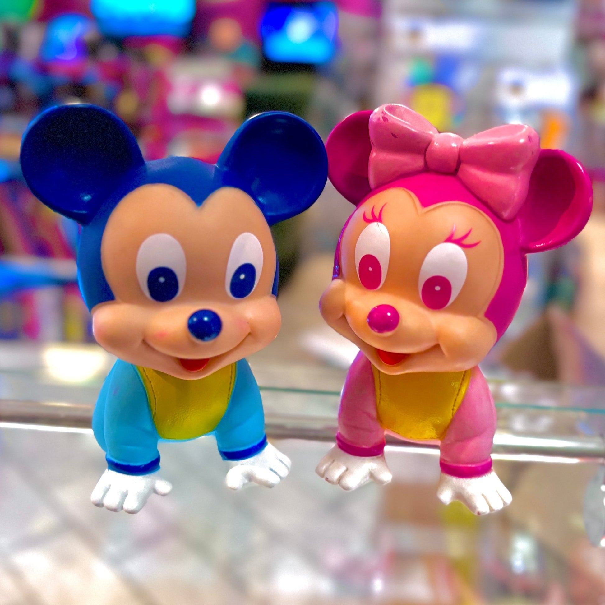 Disney Babies Mickey & Minnie Mouse Soft Figure (80s) - PopCultGang