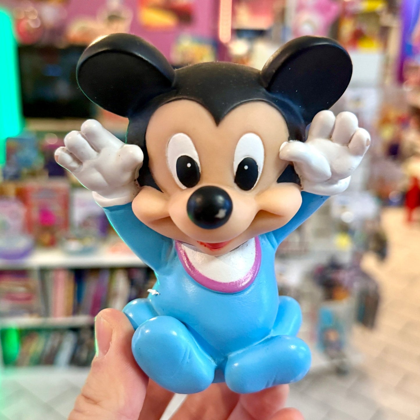 Disney Babies: Mickey Mouse Soft Vinyl Figure (1984) - PopCultGang