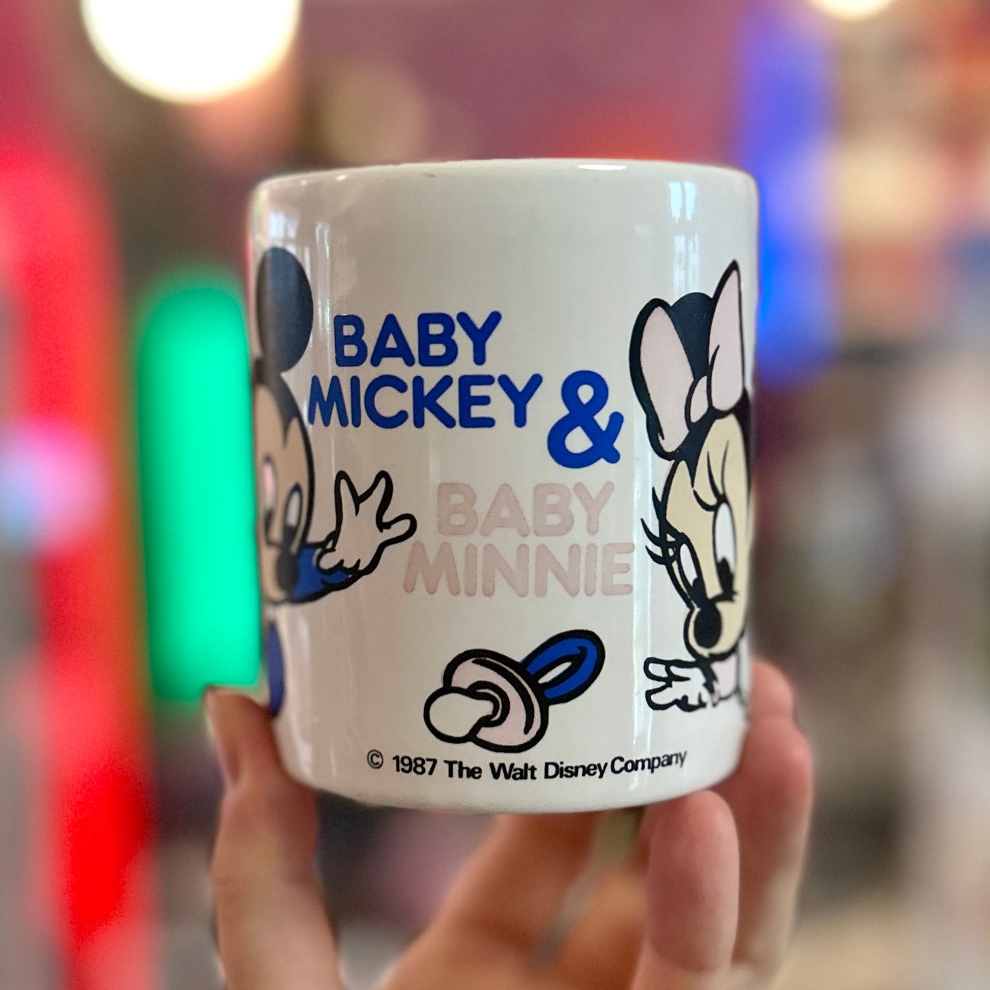 Disney Babies Mickey/Minnie Mouse Mug (80s) - PopCultGang