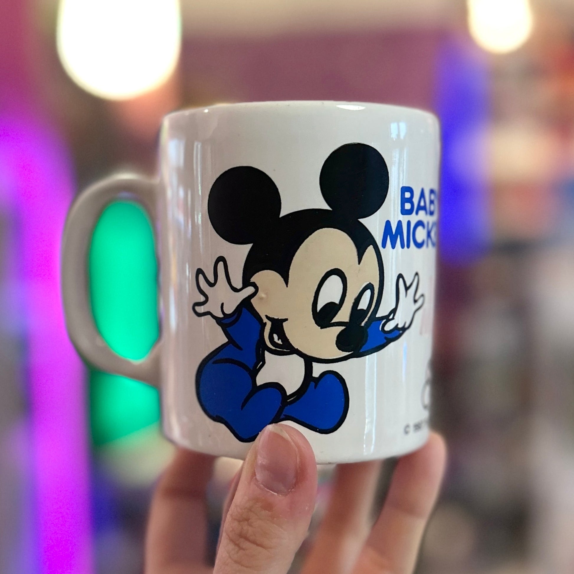 Disney Babies Mickey/Minnie Mouse Mug (80s) - PopCultGang