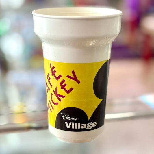 Disney: Café Mickey Disney Village Plastic Cup (90s) - PopCultGang