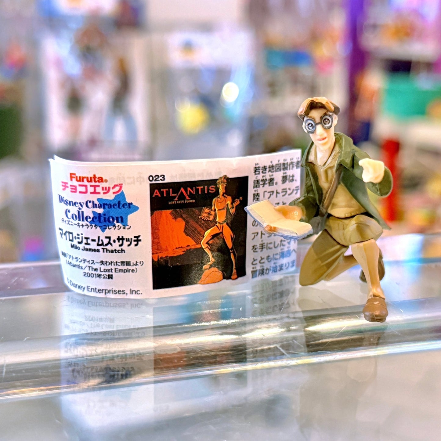 Disney Character Collection: Atlantis - Milo - Choco Egg Mini Figure (Japan Exclusive, Furuta, 2000s) - PopCultGang
