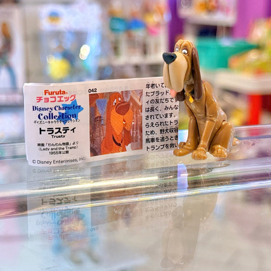 Disney Character Collection: Lady & The Tramp - Trusty - Choco Egg Mini Figure (Japan Exclusive, Furuta, 2000s) - PopCultGang