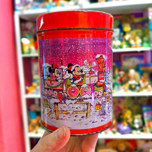 Disney Christmas Holiday Tin Can (80s) - PopCultGang