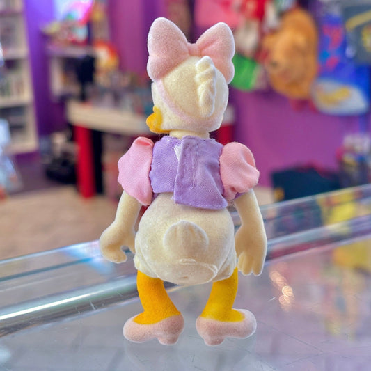 Disney Family: Daisy Duck Flocked Figure (1990, Simba Toys) - PopCultGang