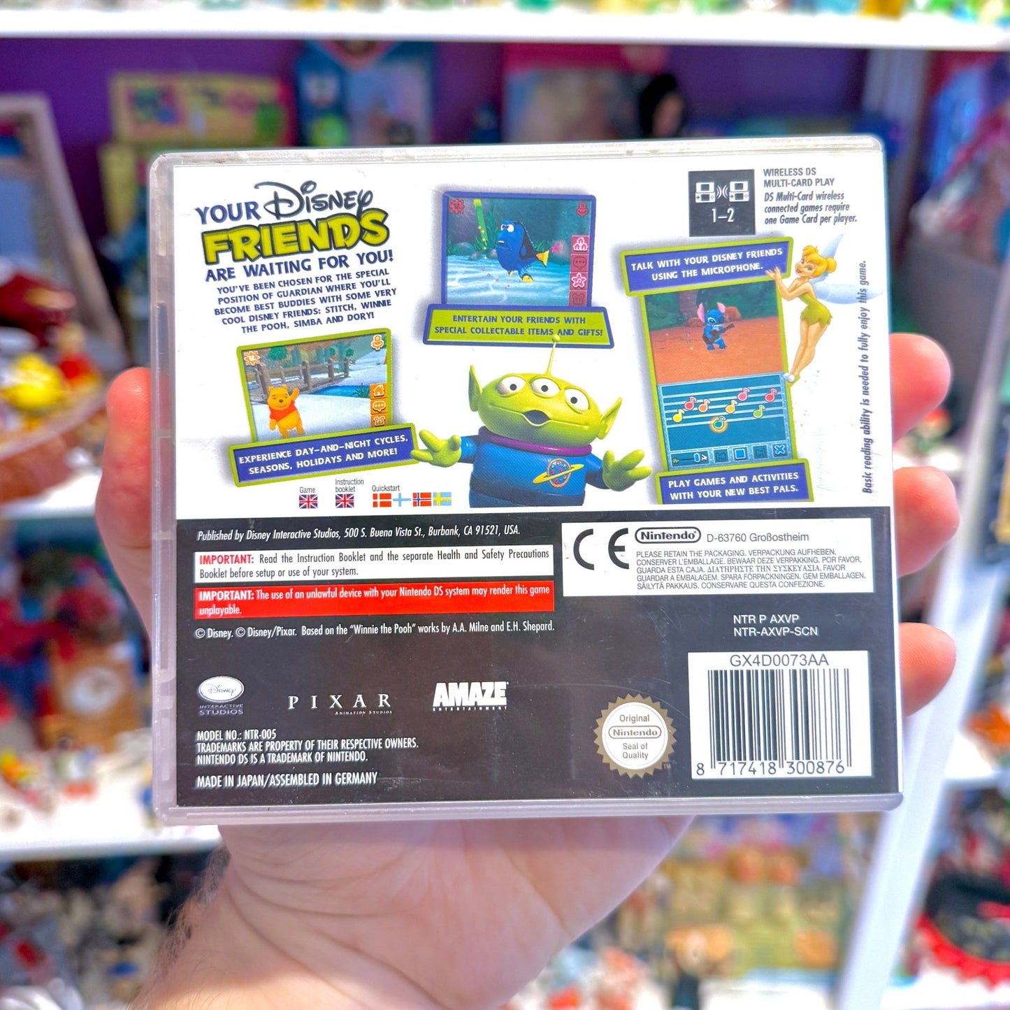 Disney Friends (Nintendo DS) - PopCultGang