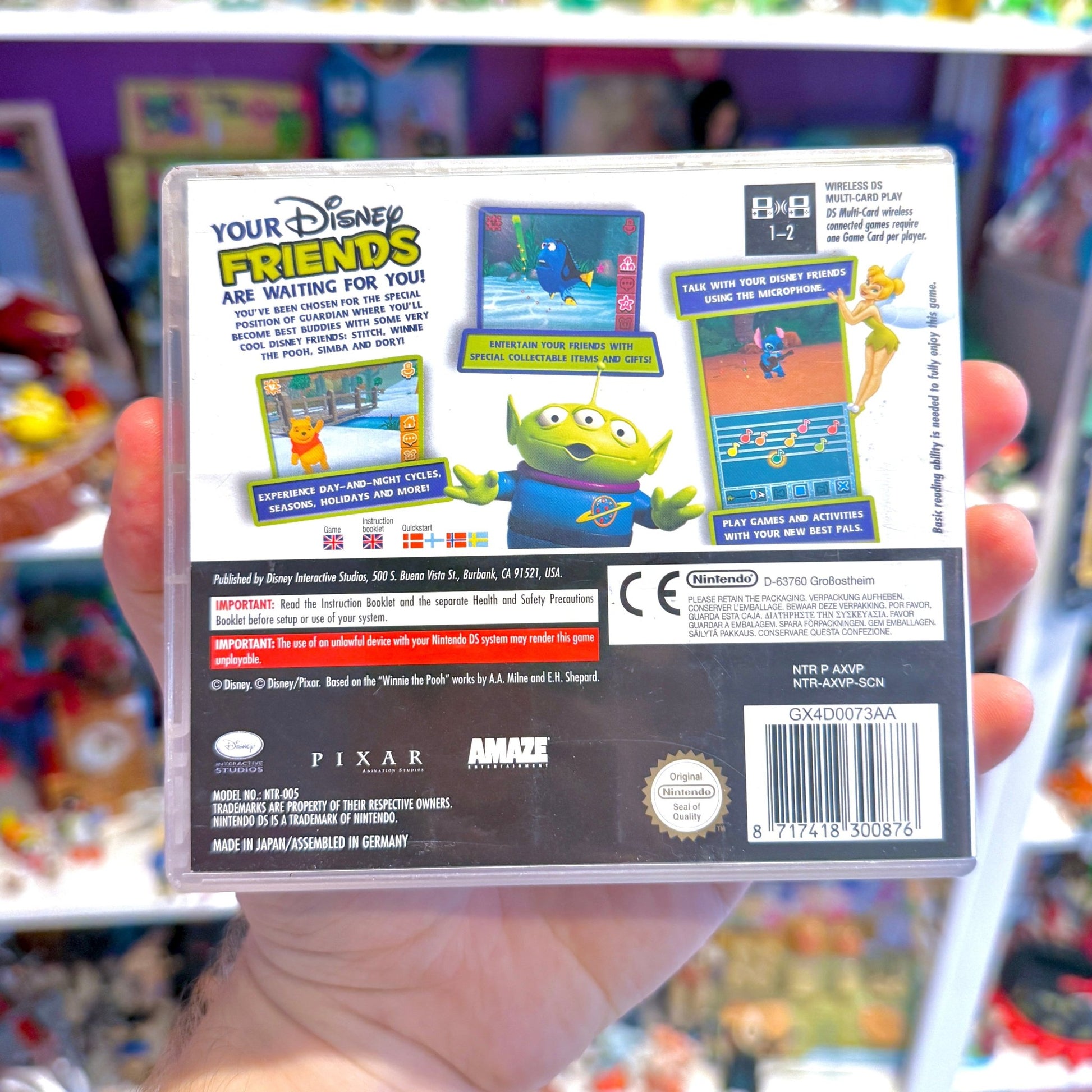 Disney Friends (Nintendo DS) - PopCultGang