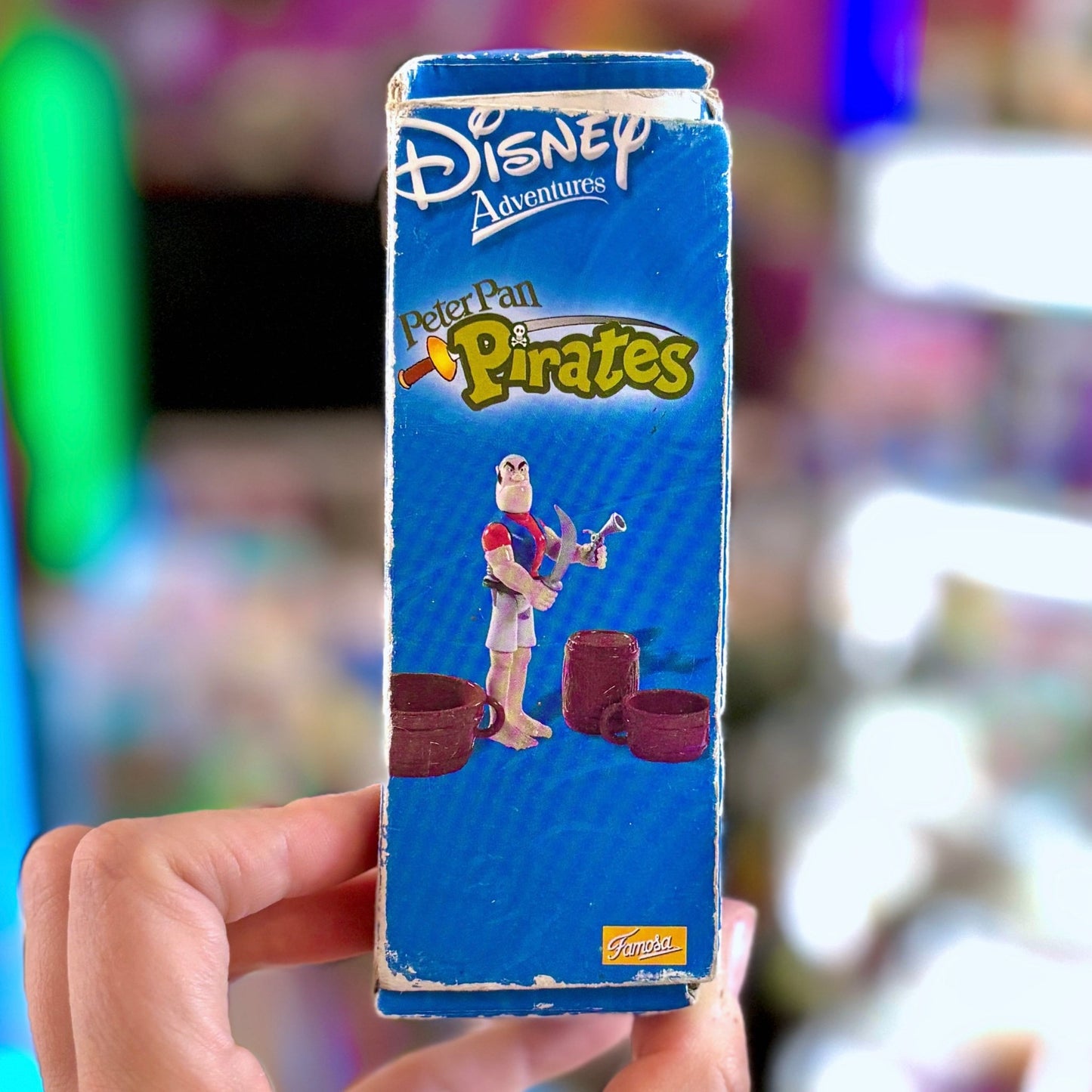 Disney Heroes: Peter Pan Pirates - Pirate With Barrel Action Figure (NIB, Famosa, 2004) - PopCultGang