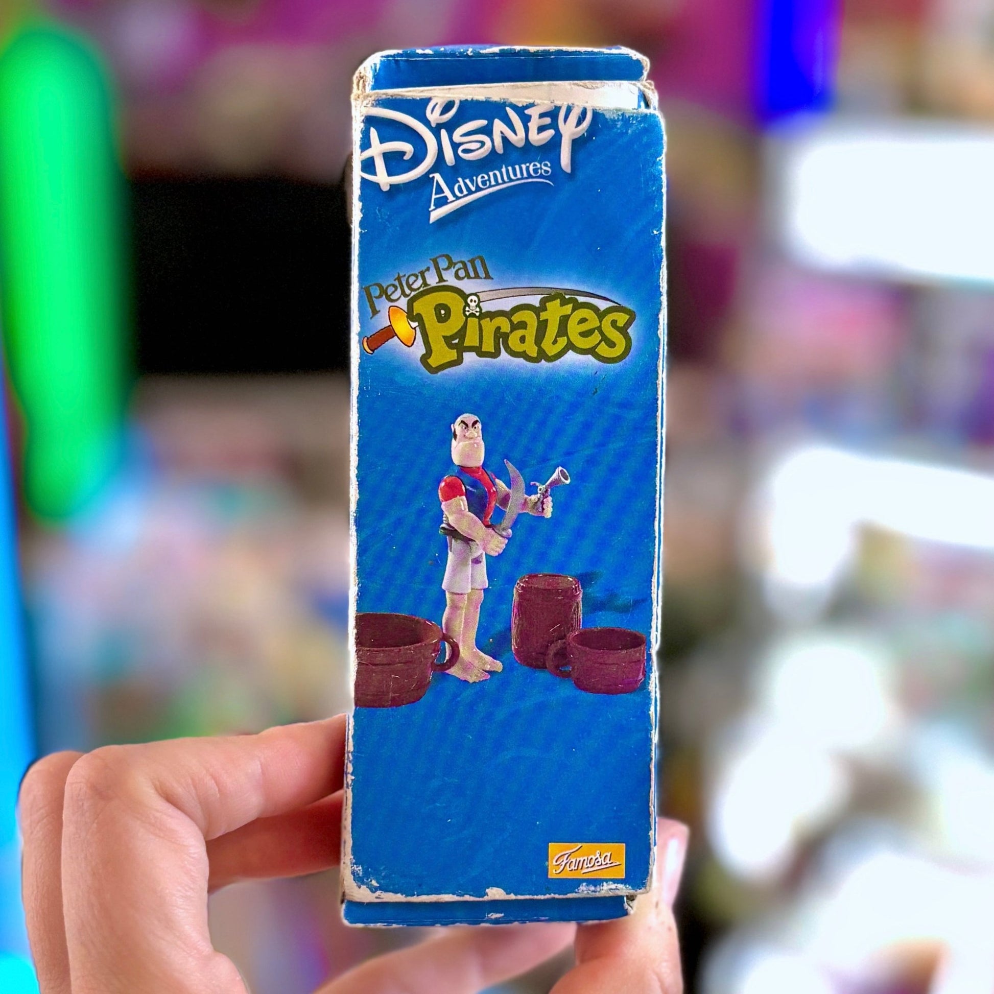 Disney Heroes: Peter Pan Pirates - Pirate With Barrel Action Figure (NIB, Famosa, 2004) - PopCultGang