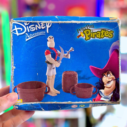 Disney Heroes: Peter Pan Pirates - Pirate With Barrel Action Figure (NIB, Famosa, 2004) - PopCultGang