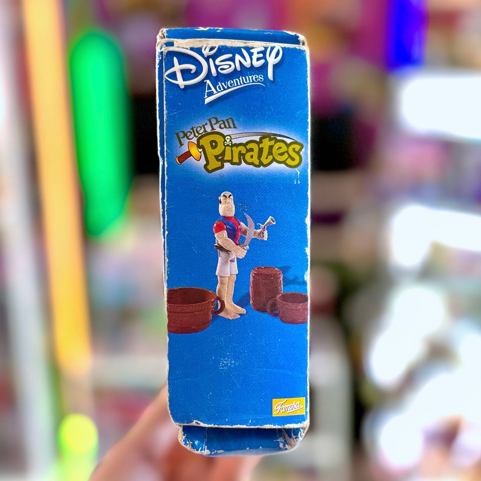 Disney Heroes: Peter Pan Pirates - Pirate With Barrel Action Figure (NIB, Famosa, 2004) - PopCultGang