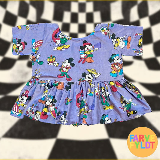 Disney: Mickey Mouse Careers - Purple Upcycled Dress (FARVEFYLDT x POPCULTGANG) - PopCultGang
