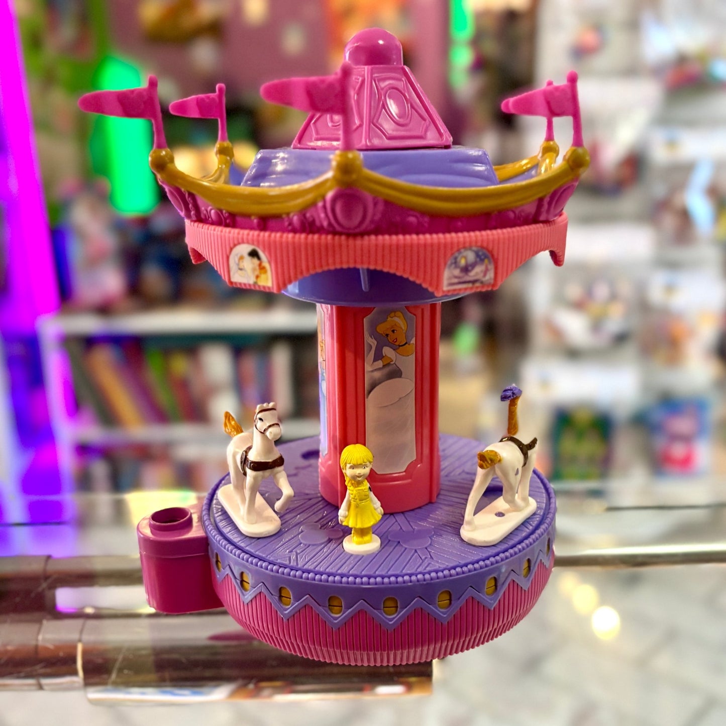 Disney Park Keys to Cinderella's Golden Carousel Playset (2002) - PopCultGang