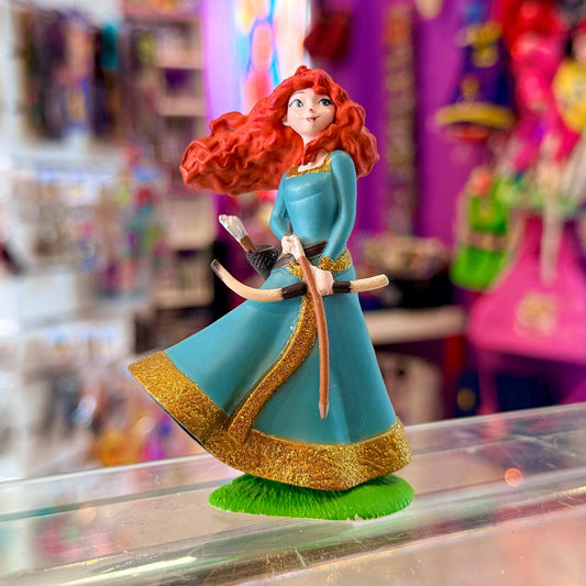 Disney Princesses: Brave - Merida Glittery Dress PVC Figure (2000s)l - PopCultGang