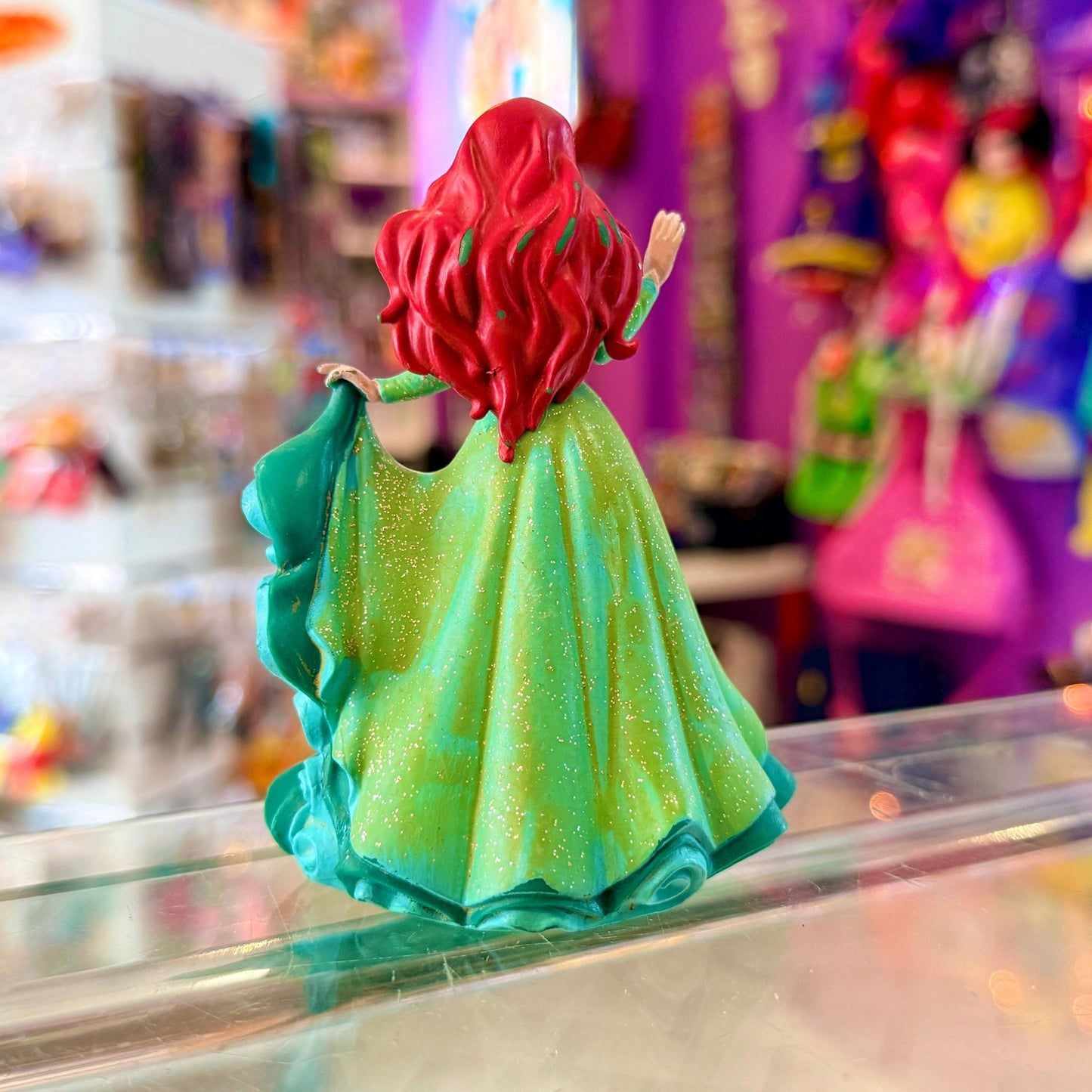 Disney Princesses: The Little Mermaid - Ariel Glittery Dress PVC Figure (2000s) - PopCultGang