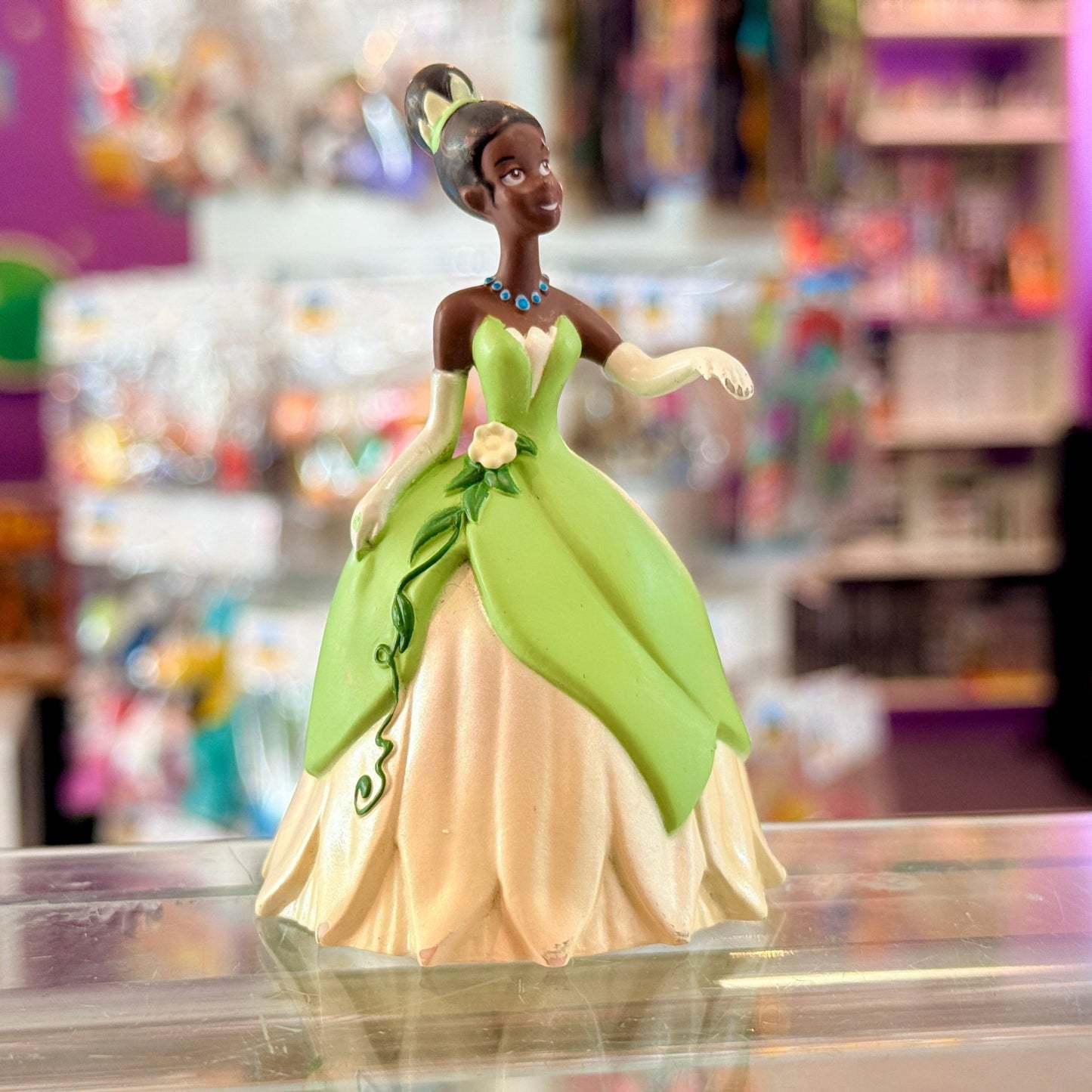 Disney Princesses: The Princess & The Frog - Tiana Royalty PVC Figure (2000s) - PopCultGang