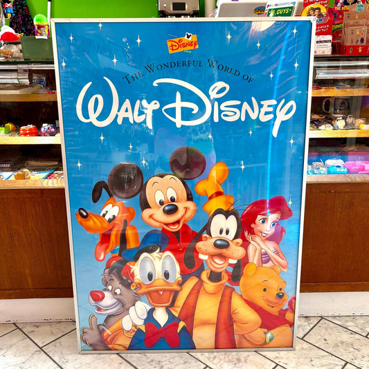 Disney Video Promotional Poster (framed) - PopCultGang