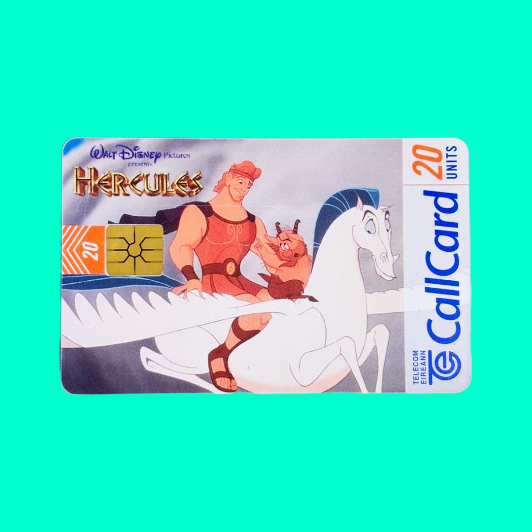 Disney: Vintage Phone Cards - Aladdin, Hercules, Pocahontas, Pinocchio, Alice In Wonderland (90s) - PopCultGang