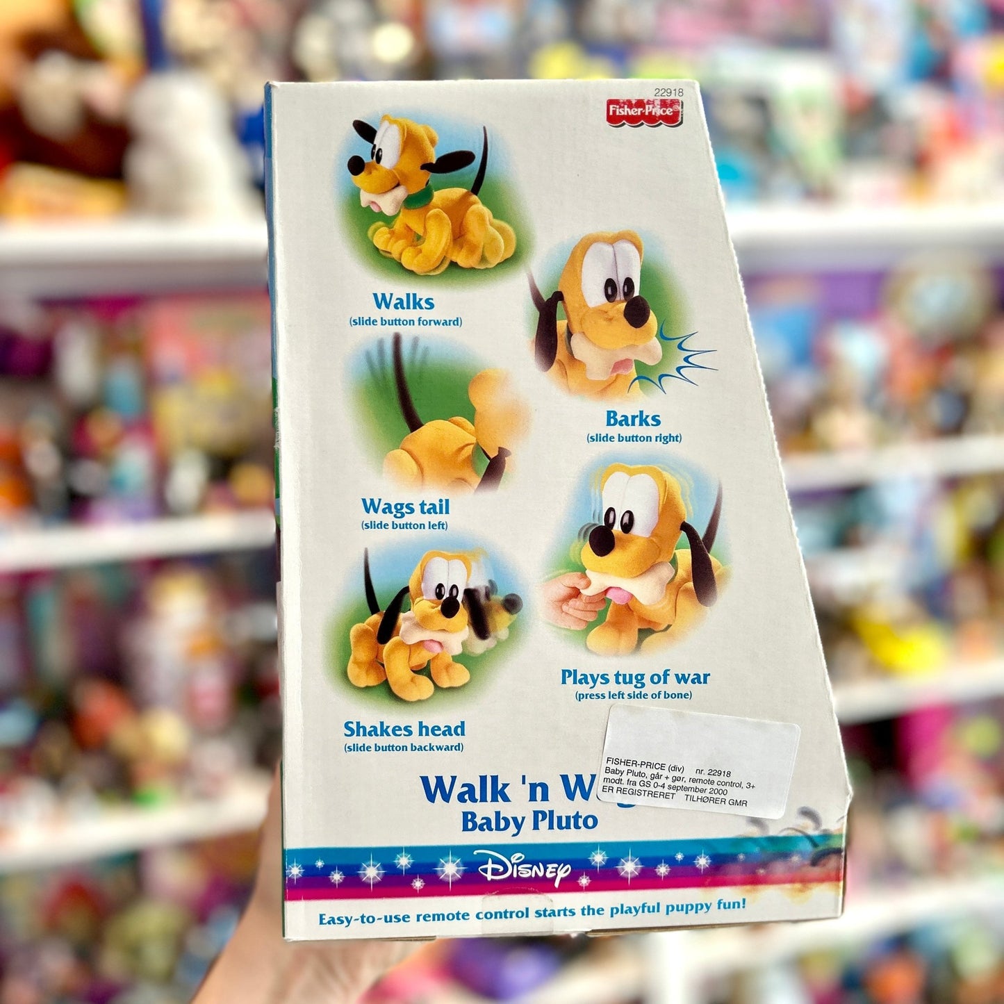 Disney: Walk ‘n Wag Baby Pluto (2000) - PopCultGang