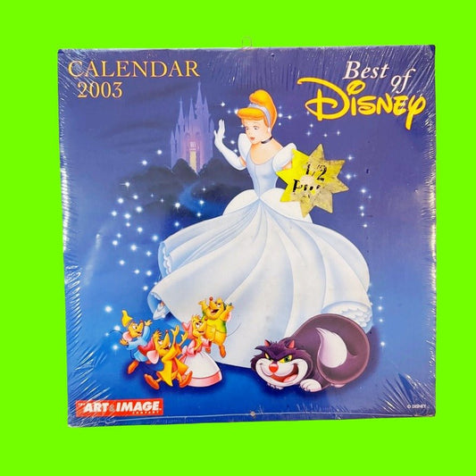 Disney Wall Calendar (Sealed, 2003) - PopCultGang