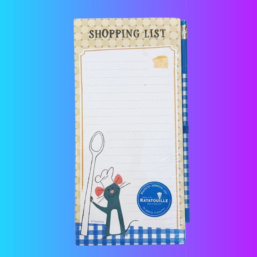 Disney/Pixar's Ratatouille Shopping List Magnet - PopCultGang