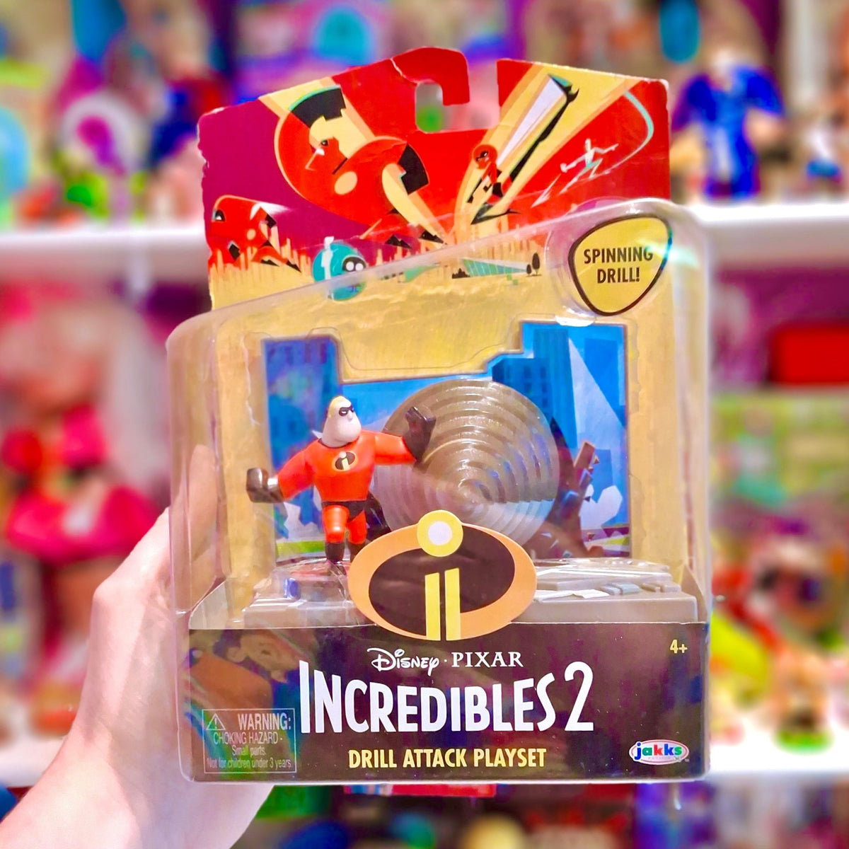 Disney/Pixar's The Incredibles 2: Drill Attack Playset (Jakks, 2018) - PopCultGang