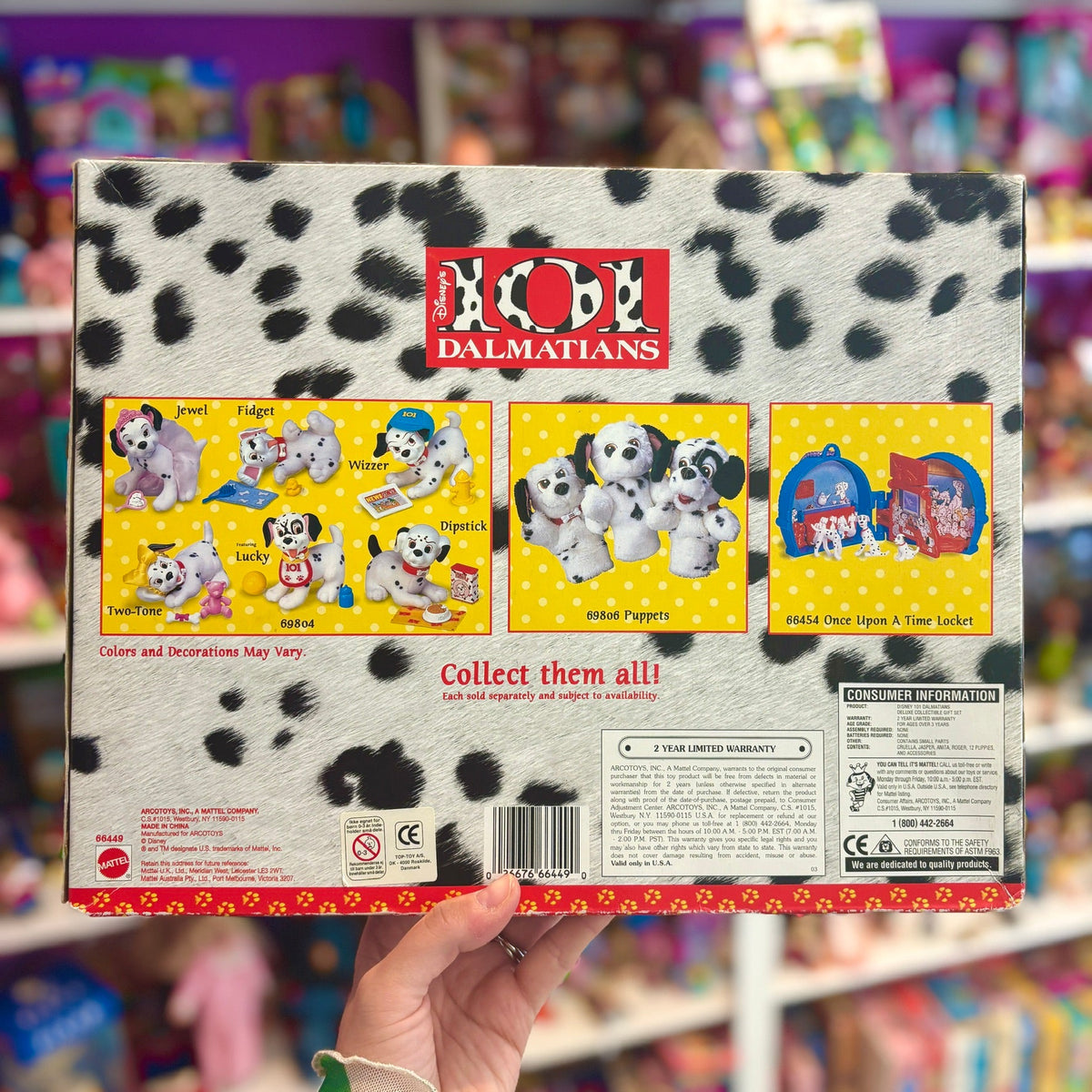 Disney's 101 Dalmatians: Deluxe Collectible Gift Set (Mattel, Arcotoys, 90s) - PopCultGang
