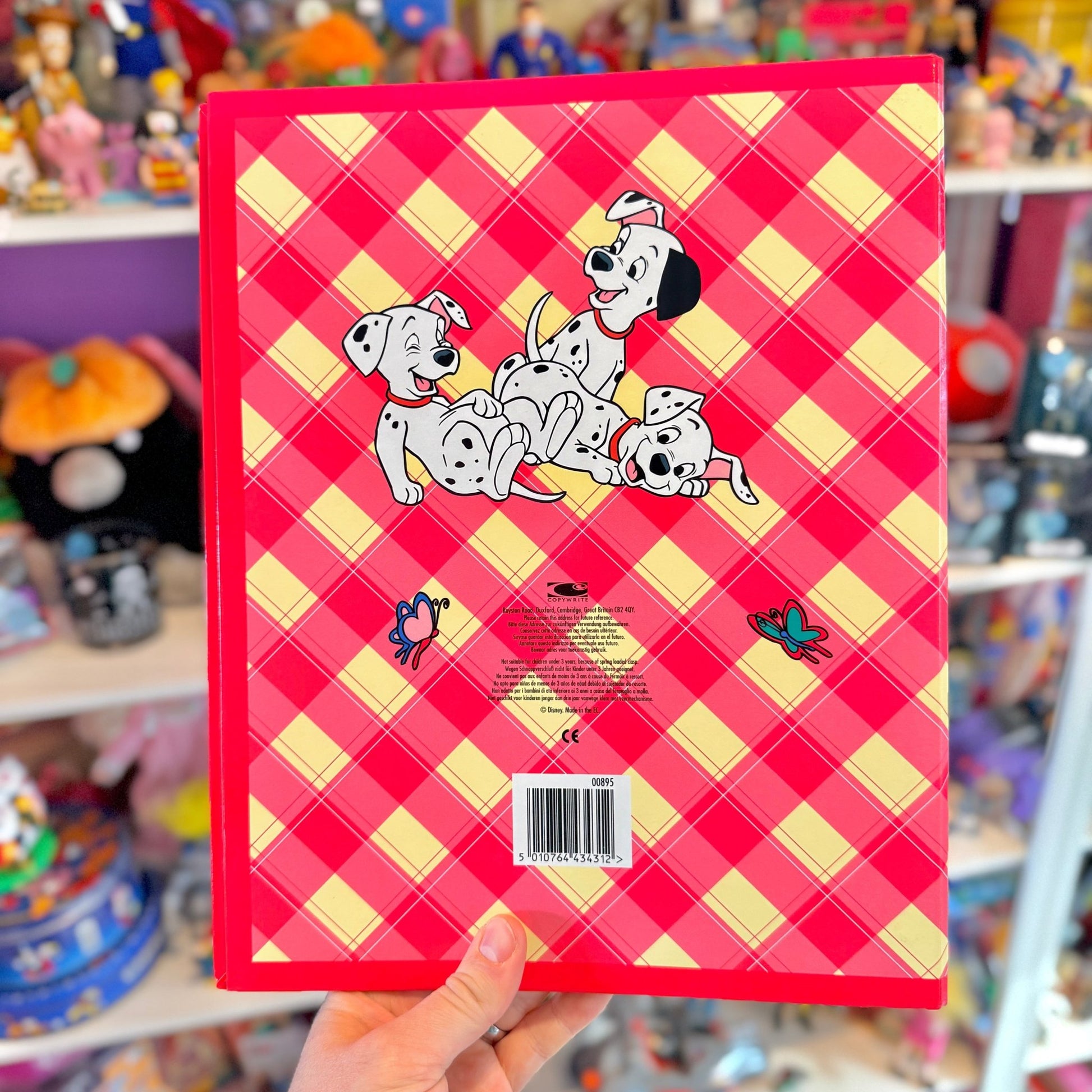 Disney’s 101 Dalmatians Tartan Ring - Binder (Disney, 90s) - PopCultGang