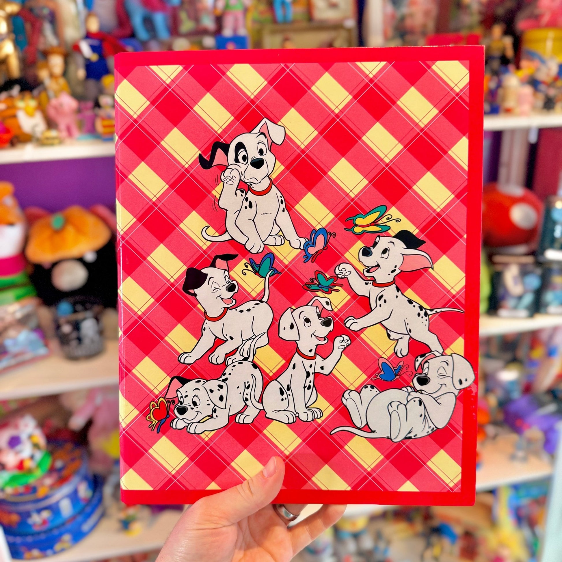 Disney’s 101 Dalmatians Tartan Ring - Binder (Disney, 90s) - PopCultGang