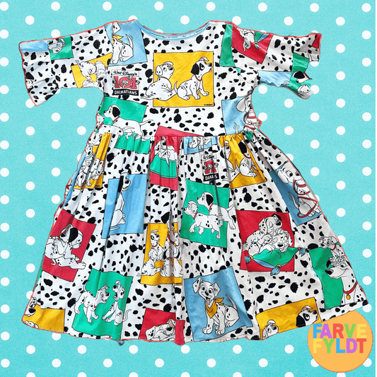 Disney's 101 Dalmatians - Upcycled Multicolored Dress (FARVEFYLDT x POPCULTGANG) - PopCultGang