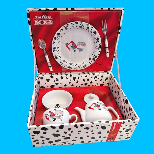 Disney’s 102 Dalmatians Ceramic Silverware Tableware Dinner Kit (McDonald’s, 2000s) - PopCultGang
