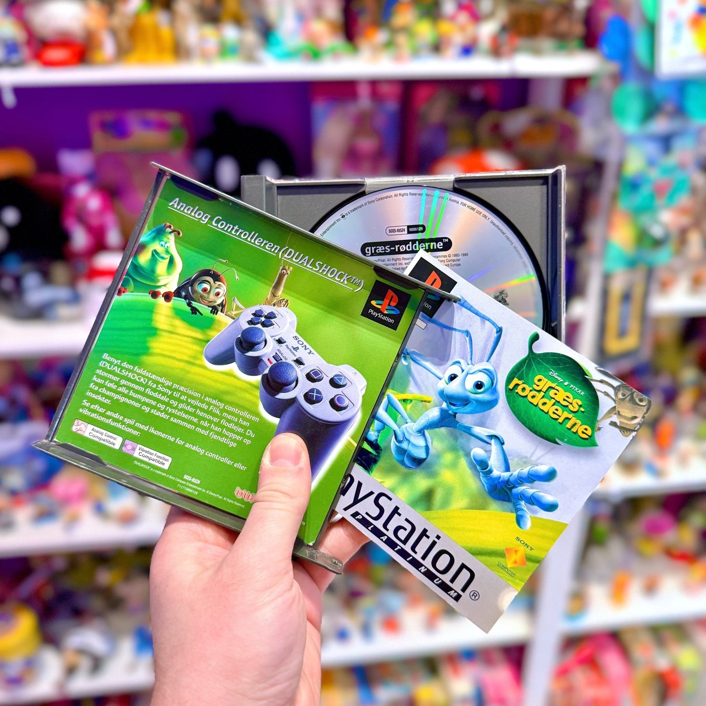 Disney's A Bug's Life / Græsrødderne (Platinum, PS1) - PopCultGang