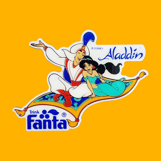 Disney's Aladdin: A Whole New World Fanta Pin (90s) - PopCultGang