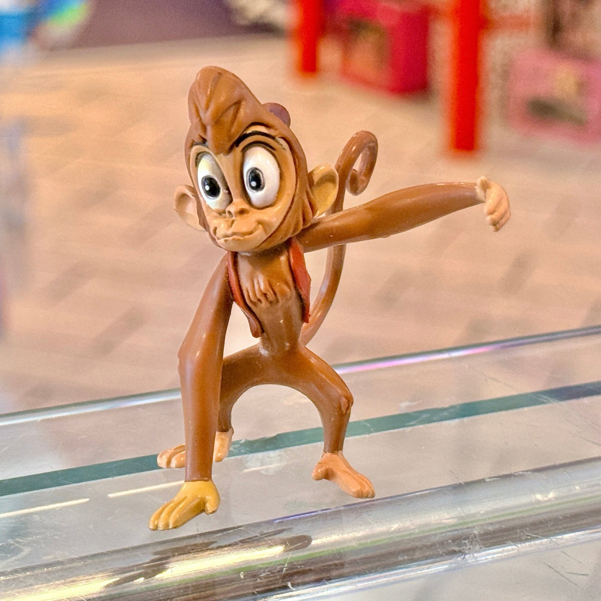 Disney's Aladdin: Abu Arm Stretched PVC Figure (Mattel, 1992) - PopCultGang