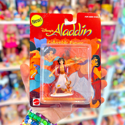 Disney's Aladdin & Abu Collectible PVC Figure (new in box, Mattel, 1992) - PopCultGang