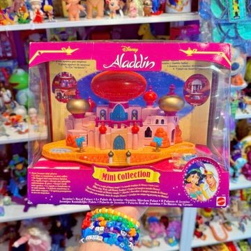 Disney's Aladdin: Polly Pocket - Jasmine's Royal Palace Playset (complete in box, 1996) - PopCultGang