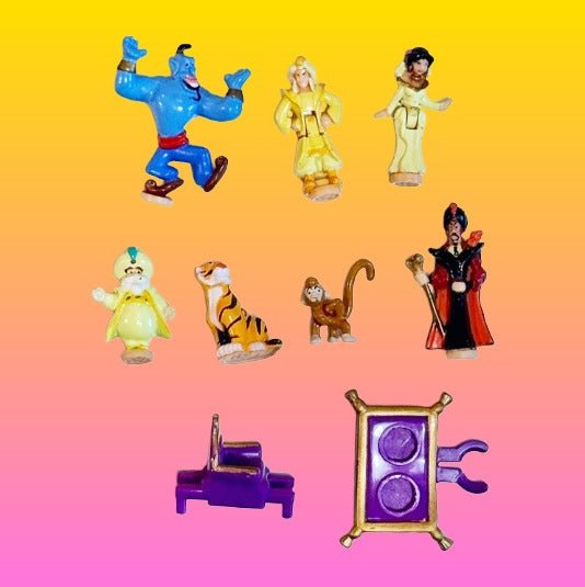 Disney's Aladdin: Polly Pocket - Jasmine's Royal Palace Playset (complete in box, 1996) - PopCultGang