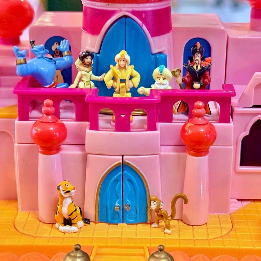 Disney's Aladdin: Polly Pocket - Jasmine's Royal Palace Playset (complete in box, 1996) - PopCultGang