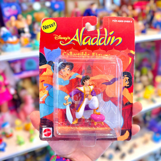 Disney's Aladdin: Prince Ali Collectible PVC Figure (new in box, Mattel, 1992) - PopCultGang