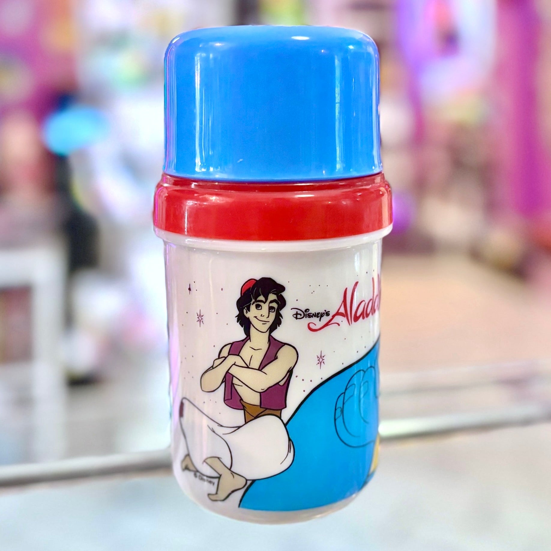 Disney's Aladdin Thermos (90s) - PopCultGang