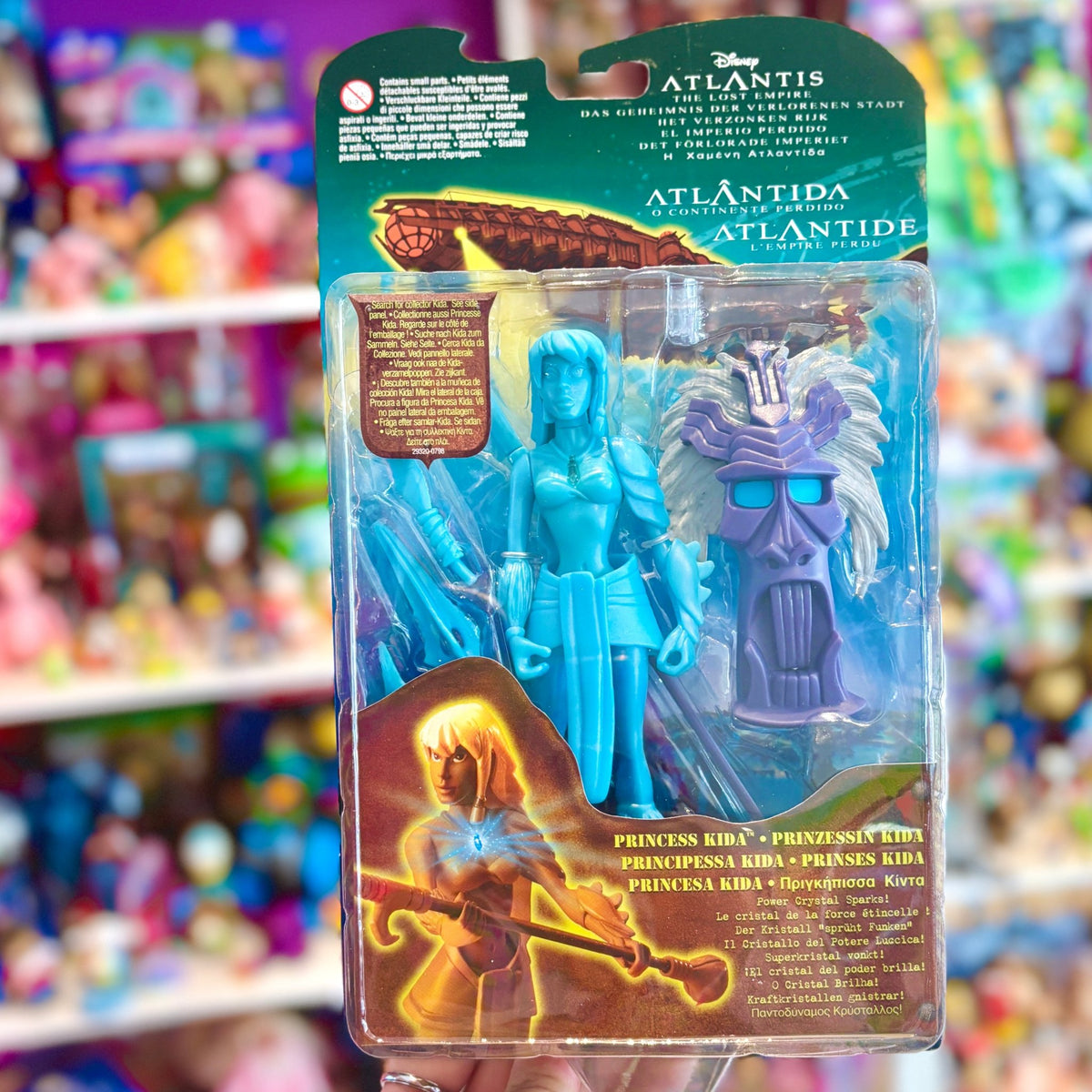 Disney's Atlantis: The Lost Empire - Princess Kida Blue Variant Action Figure (MOC, Disney, Mattel, 2000) - PopCultGang