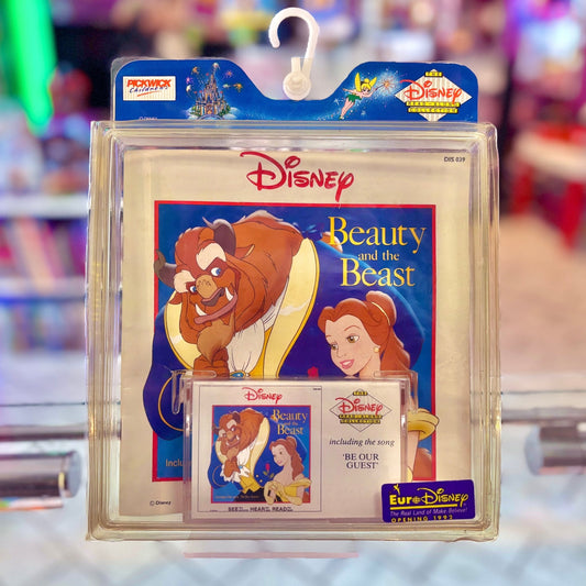 Disney's Beauty and the Beast - Read Along Book and Cassette Tape - Euro Disney Opening (1992) - PopCultGang