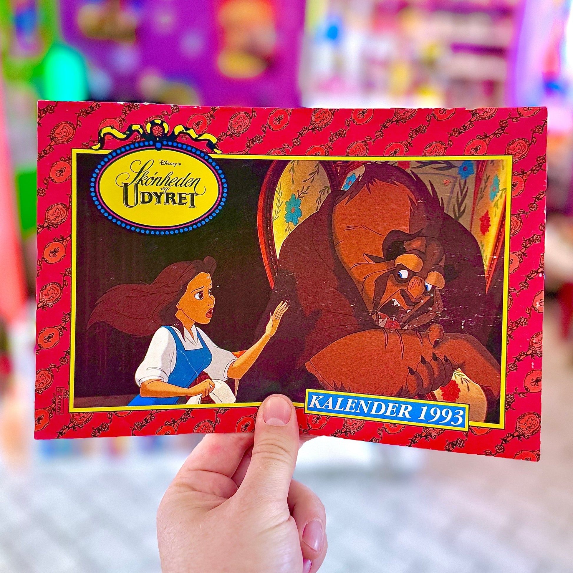 Disney's Beauty & The Beast Calendar 1993 (Anders And Bladet) - PopCultGang