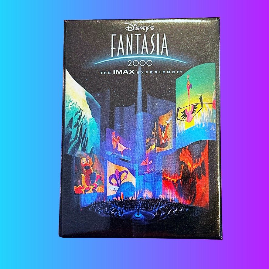Disney's Fantasia 2000 Promotional Pinback Badge - PopCultGang