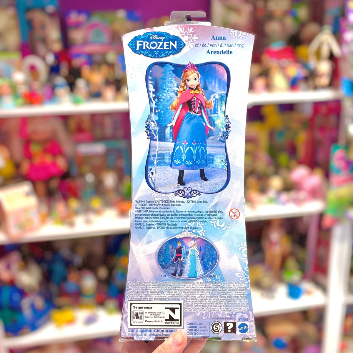 Disney's Frozen: Anna - Arendell 1st Release Doll (NIB, Mattel, 2013) - PopCultGang