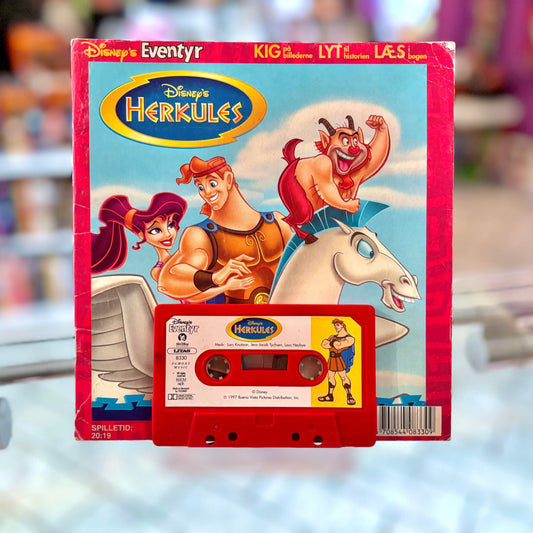 Disney's Hercules - Read Along Book and Cassette Tape (Danish, 1997) - PopCultGang