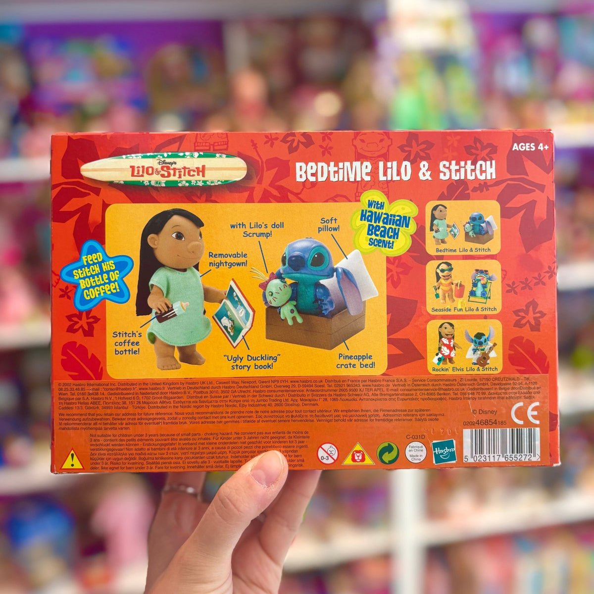 Disney's Lilo & Stitch: Bedtime Figure Set (NIB, Hasbro, 2002) - PopCultGang