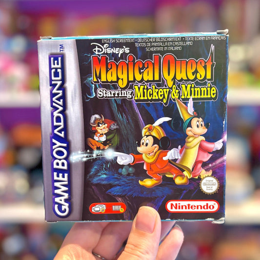 Disney's Magical Quest: Starring Mickey & Minnie Mouse (CIB, Gameboy Advance) - PopCultGang