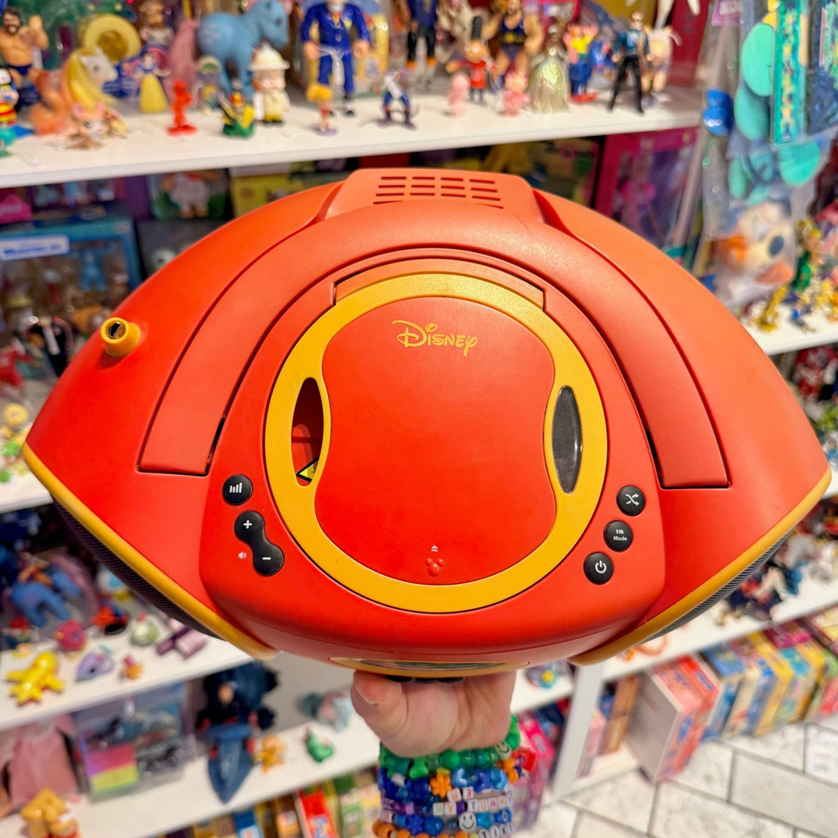 Disney's Mickey Mouse: CD-Player Boombox - FM Radio DB3000-C (2000s) - PopCultGang