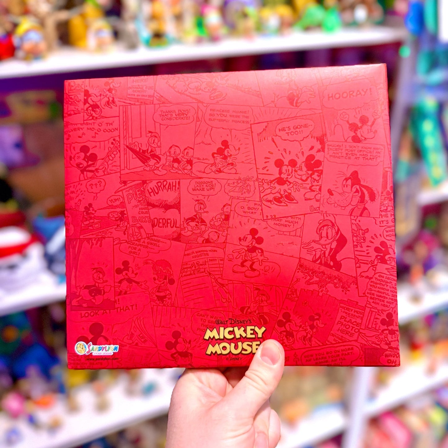 Disney's Mickey Mouse: Classic Comic Strip Scrapbook in Box (Sandy Lion, 2000s) - PopCultGang